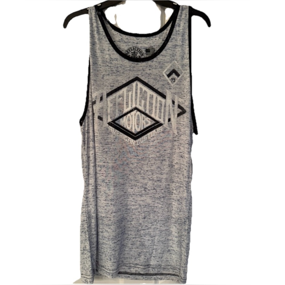 Affliction Gray Tank Top